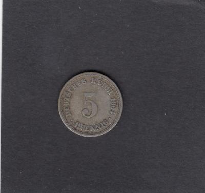 Beschrijving: 5 Pfennig